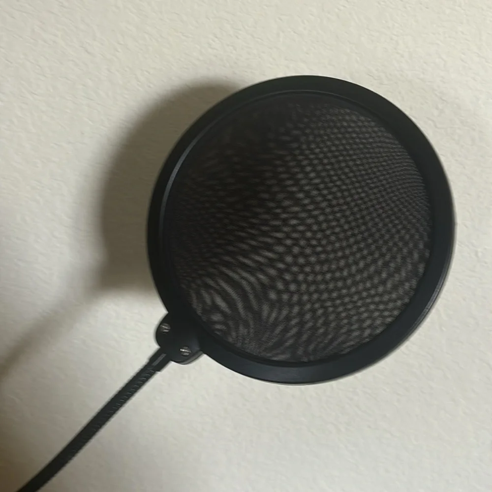 Blucoil Pop Filter with 2 Layered Mesh